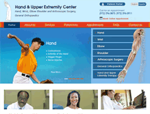 Tablet Screenshot of handspecialist.com